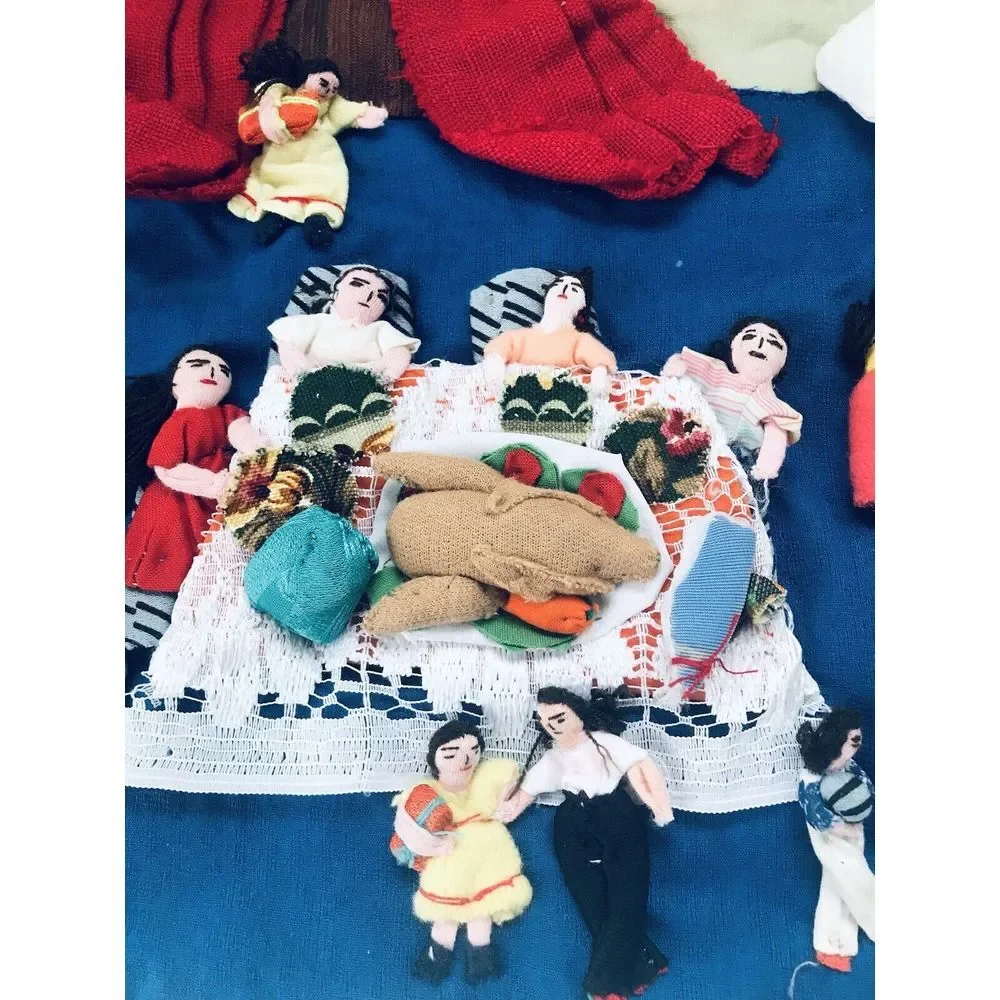 Peru Christmas Navidad‎ Fabric 3D Wall Hanging Culturas Del Sol